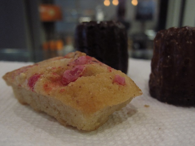 Pink Praline French pastry at Canelé by Céline in Manhattan.
