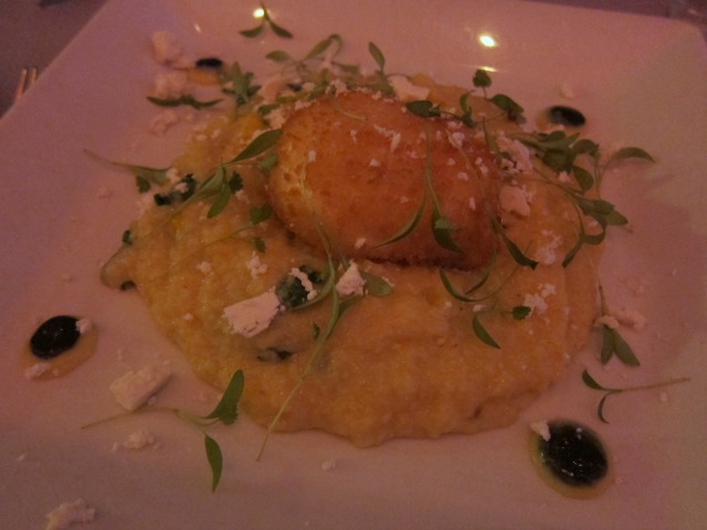 A close-up shot of an entree served from Dirt Candy located in the East Village