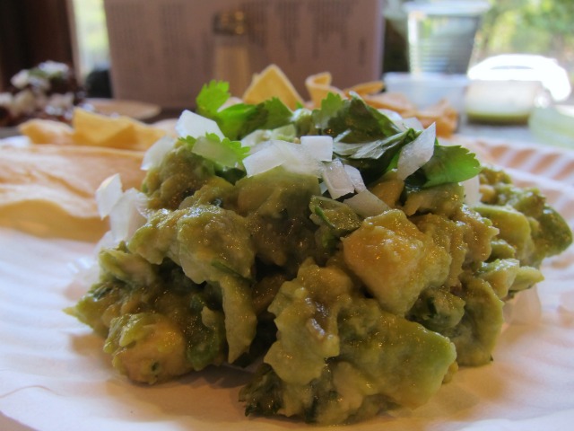Fresh-made guacamole from Alex Stupak's Empellón al Pastor on St. Marks Street in the East Village