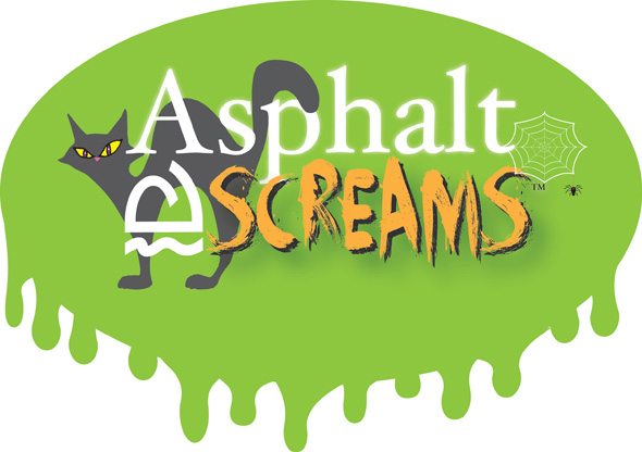 Logo for Asphalt Green's Asphalt Screams Halloween event