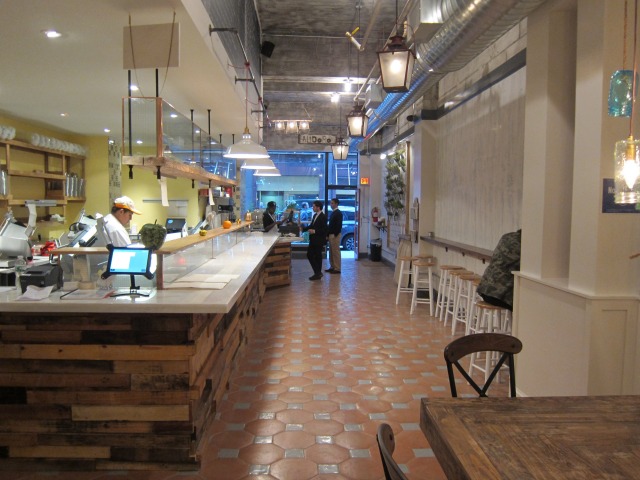 A view inside Alidoro restuarant in Midtown