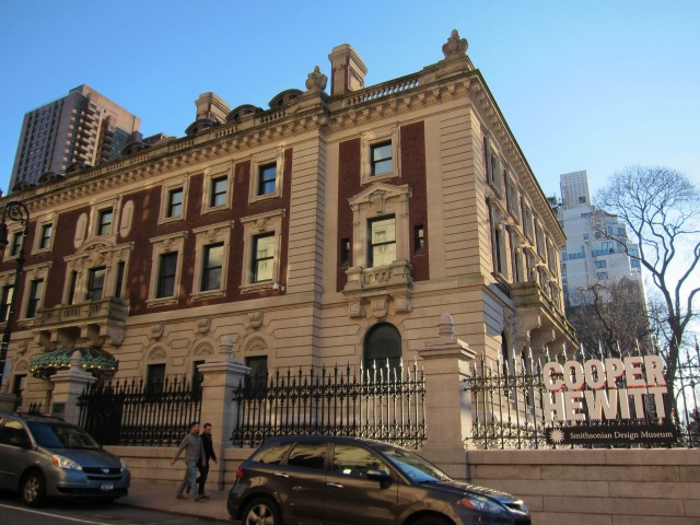 The renovated Cooper Hewitt Smithsonian Design Museum in NYC