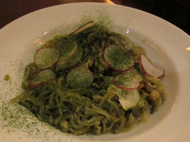 Mission Chinese Food NYC's Chewy Green Tea Noodles