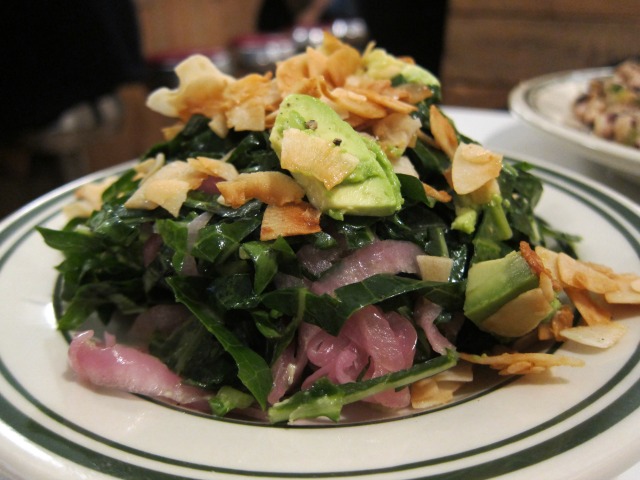Collard Green Salad at Pies-n-Thighs