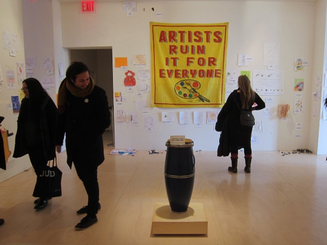 MoMA PS1 Winter Fun: Bob & Roberta Smith's Art Amnesty