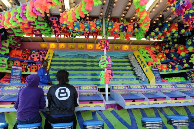 Games at Luna Park on Coney Island