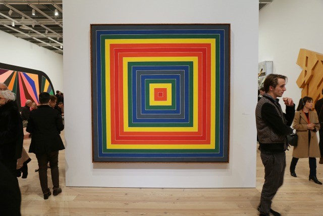 "Gran Cairo" at the Frank Stella Retrospective at the Whitney Museum in NYC.