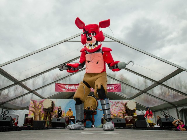 Cosplay Fashion Show at Sakuna Matsuri 2015 in Brooklyn Botanic Garden, NYC