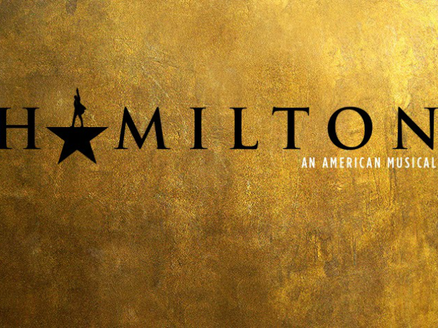 poster of Broadway musical Hamilton