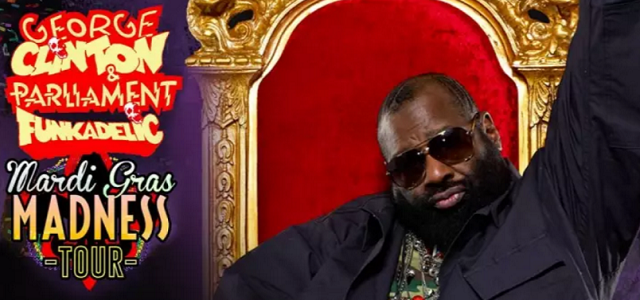 GEORGE CLINTON & PARLIAMENT FUNKADELIC Mardi Gras Madness Tour