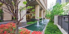 Exterior shot of Paramount Towers