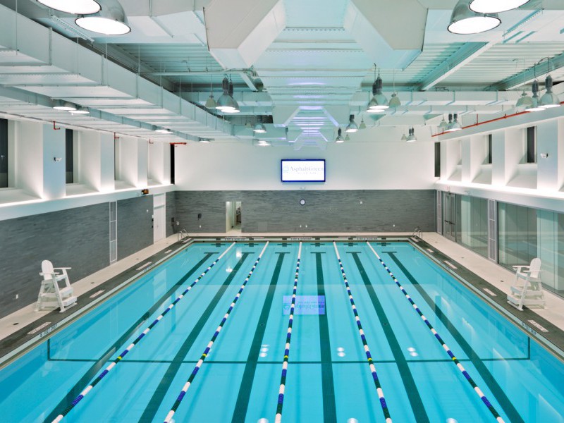 image of a lap lane pool