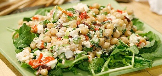 A freshly prepared dish from Karen Lee Cooking classes in NYC.