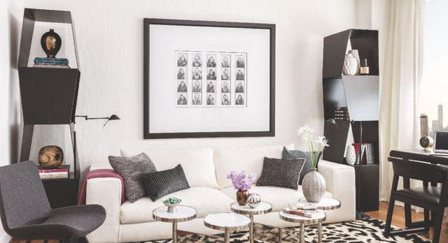 beautiful clean apartment living room