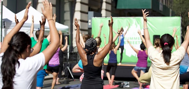 Summer Streets Yoga