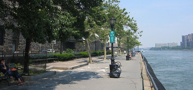 walkway along the water