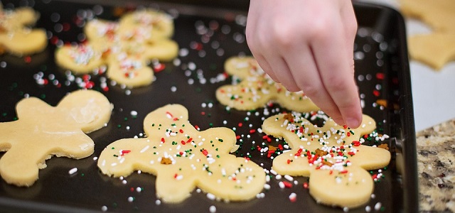 making cookies