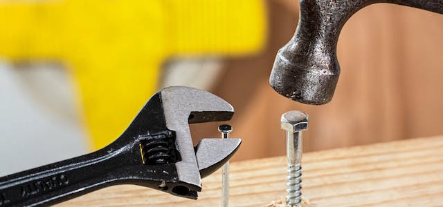 hammer and nail