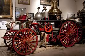 Old fashioned fire truck