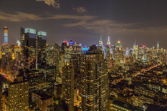 midtown east at night