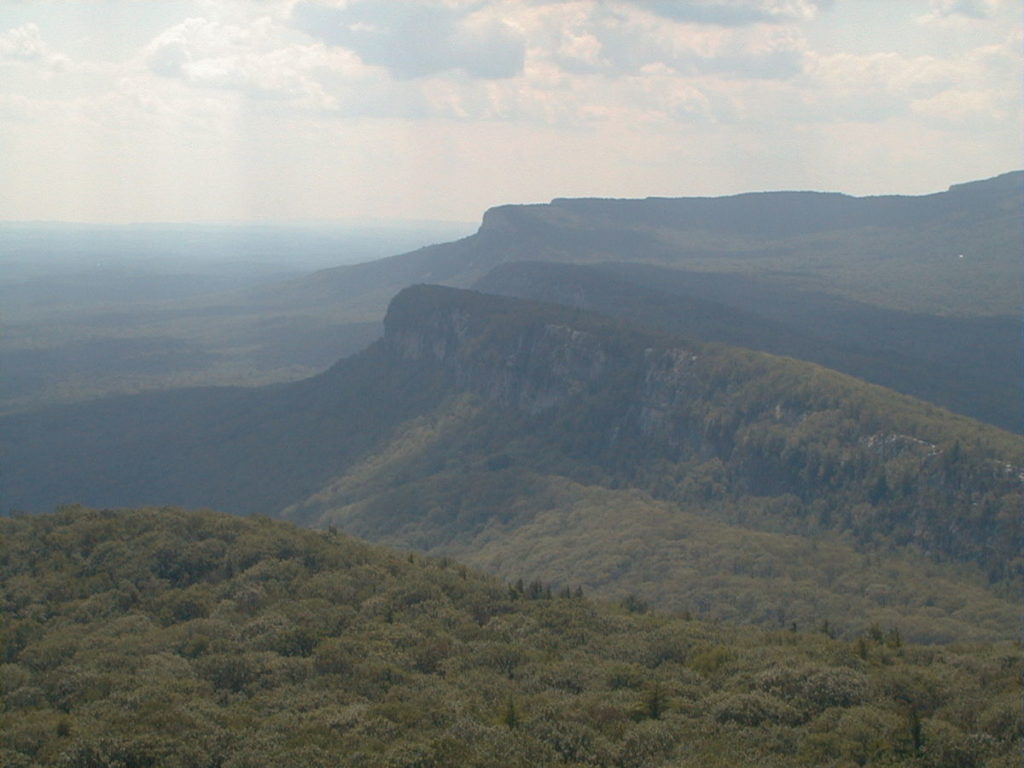 A view of the mountains in Mohonk Preserve