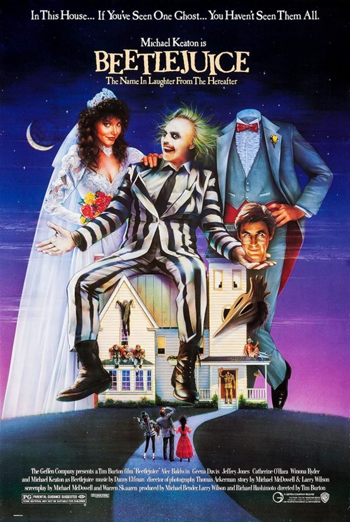 Beetlejuice the movie poster