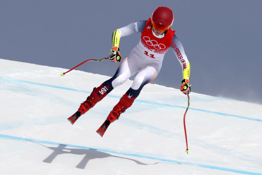 Mikaela Shiffrin skiing 