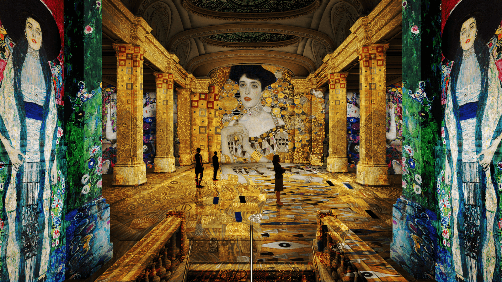 Gustav Klimt Gold In Motion Exhibit NYC NYC Luxury Apartments for