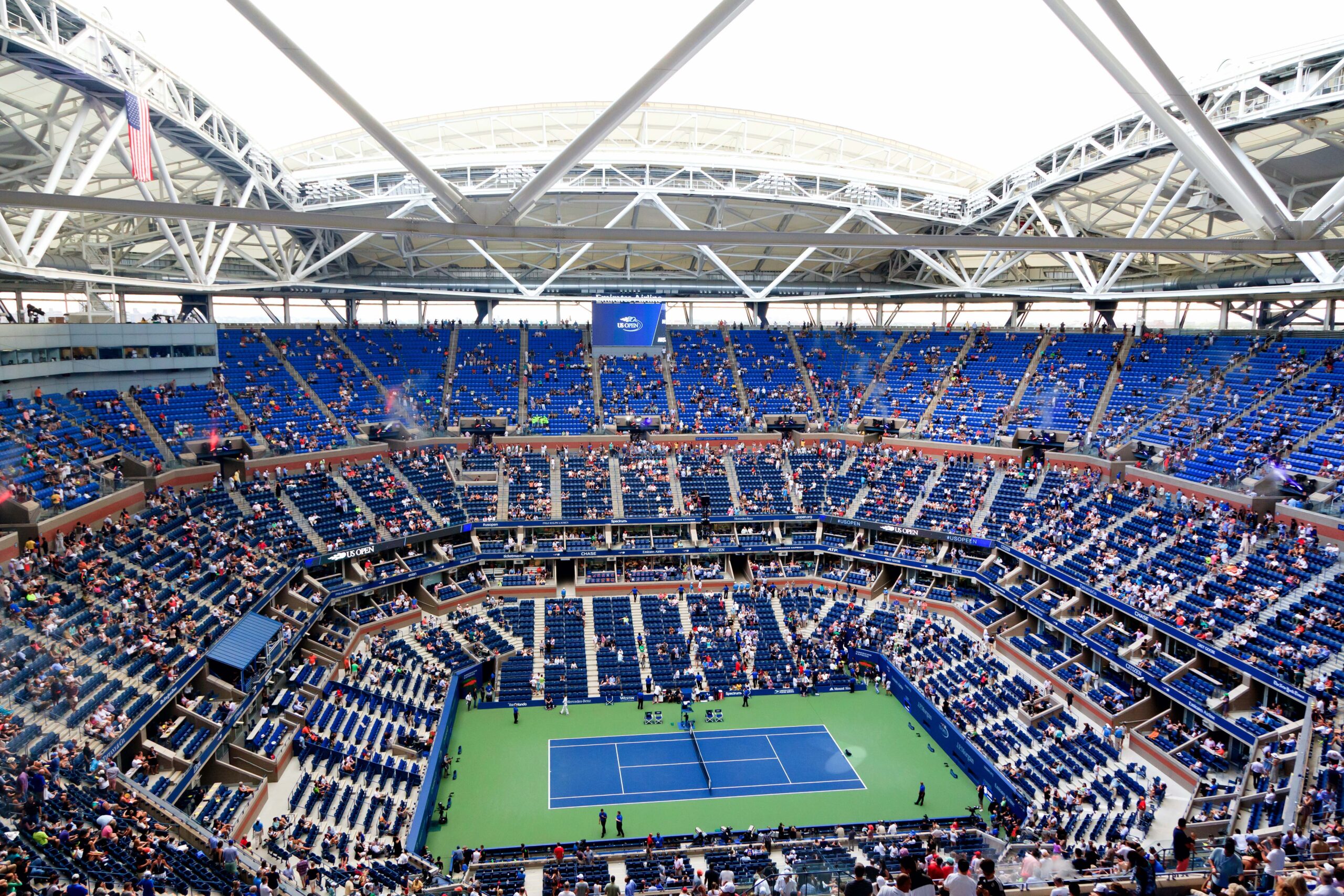 US Tennis Open stadium in New York
