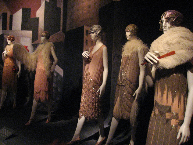 Fashion exhibition at the Met includes mankins with intricately beaded flapper dresses and fur stolles.