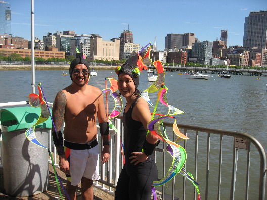 Kayaking NYC couple ready to take on the Hudson River