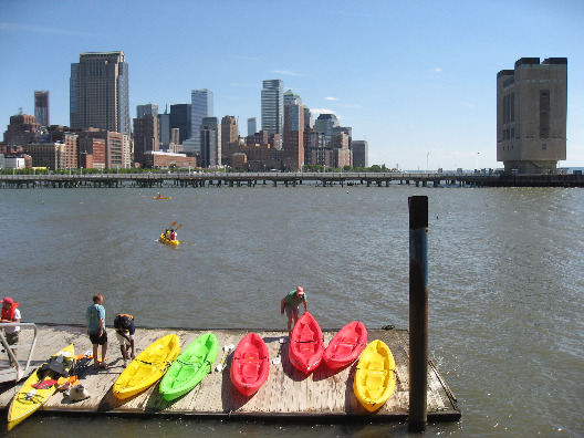 Kayaking Hudson River kids weekend adventure