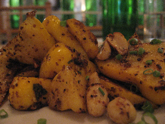 The Green Table at Chelsea Market serves up pan sauted squash with herbs, garlic and scallions