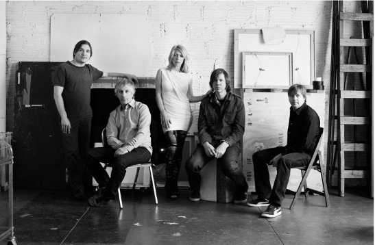 Sonic Youth band photo who will be playing a free live show in NYC at Prospect Park