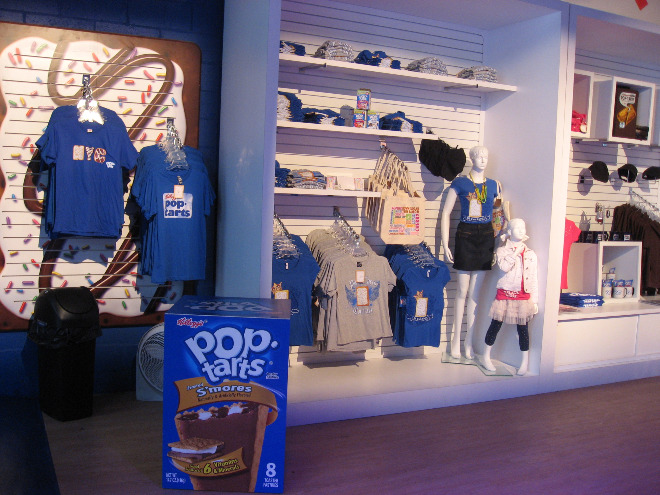 Kellogg's Pop-tarts World merchandise, t-shirts, bags, hats, and more