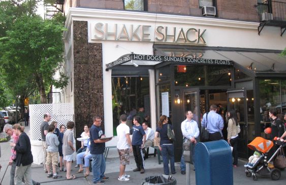 entrance to shack shack upper west side