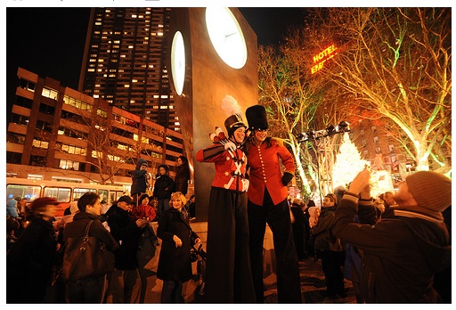 Winter's Eve at Lincoln Square